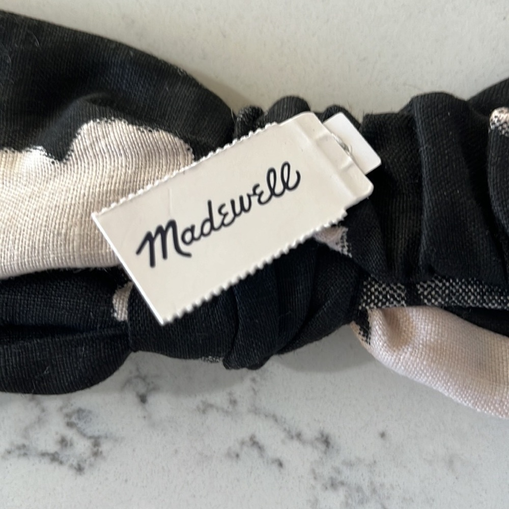 Madewell 100% linen Knotted Headband - Picture 7 of 8
